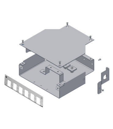 Box na DIN pre 12x SC/E2000 Simplex, FOBH-01-F12SC